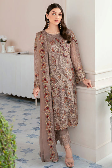 Ramsha D-905 Rangoon Chiffon Collection Vol 9 Online Shopping